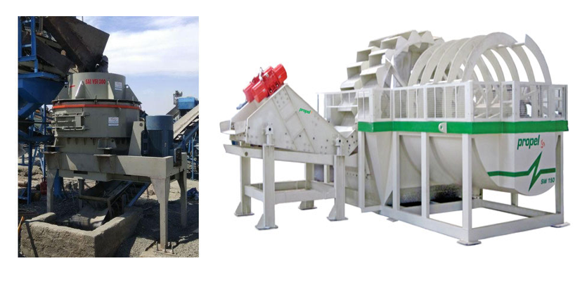 VSI & M-Sand Washing Machine